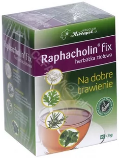 Herbapol RAPHACHOLIN FIX 20 saszetek 3277321 - Zioła - miniaturka - grafika 1