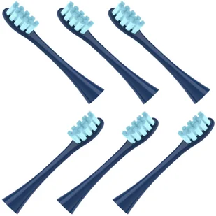 6x końcówki GRANATOWE do szczoteczki sonicznej Oclean SE / X / X PRO / X PRO Elite / X PRO Digital / X10 / One / Air / Z / F1 / FLOW / Endurance - R.. - Końcówki do szczoteczek elektrycznych - miniaturka - grafika 1