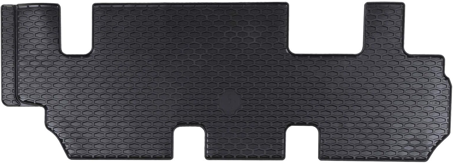 vidaXL Mata samochodowa Czarny Guma