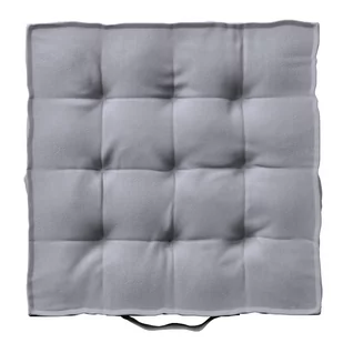 Dekoria Siedzisko Kuba na krzesło srebrzysty szary 40 × 40 × 6 cm Velvet 210-704-24 - Meble modułowe i akcesoria - miniaturka - grafika 1