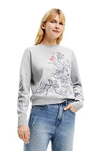 Desigual Sweter damski, czarny, S - Swetry damskie - miniaturka - grafika 1