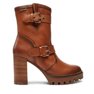 Botki damskie - Botki Pikolinos W1J-8791 Brązowy - miniaturka - grafika 1