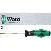 Śrubokręty - Wera wkrętak (śrubokręt) warsztatowy krzyżowy Pozidriv Lasertip Kraftform Plus 3 (5009305001) - miniaturka - grafika 1