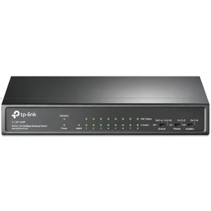 TP-Link Switch TL-SF1009P TL-SF1009P - Switche - miniaturka - grafika 1