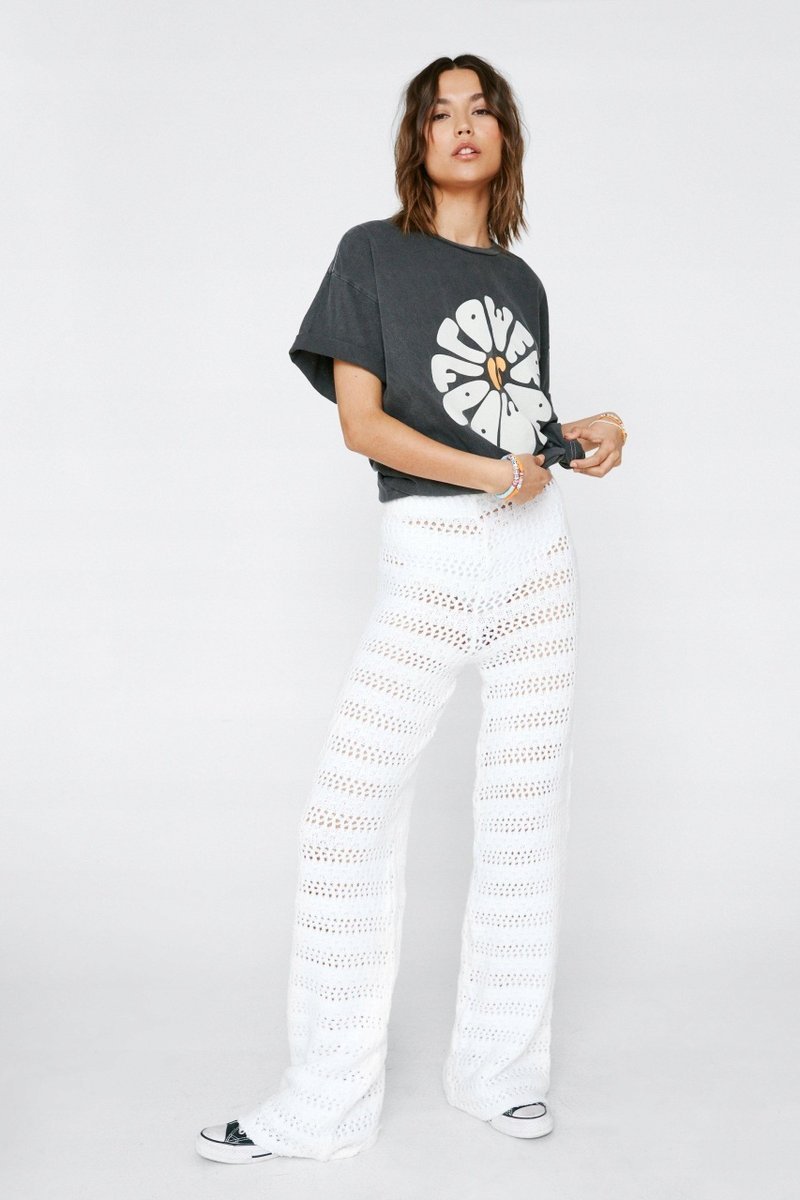 The Rockn Rev Spodnie Dzianinowe Damskie S Oes