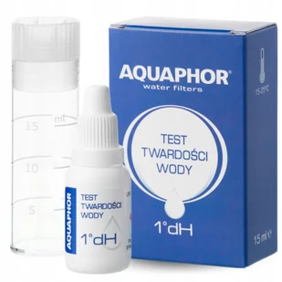 Zestaw Aquaphor Dokładny Test twardości 0,02 l do badania twardości wody - Uzdatniacze wody - miniaturka - grafika 1