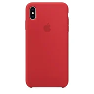 Etui i futerały do telefonów - APPLE SILICONE CASE MRWH2ZM/A IPHONE XS MAX RED ORYGINALNA PLOMBA - miniaturka - grafika 1