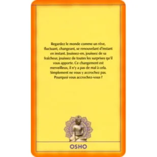 Osho Decouvrez Bouddha, karty do wróżenia, edycja francuska - Ezoteryka - miniaturka - grafika 1