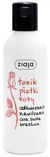 Ziaja Tonik do twarzy płatki róży. 200ml - Toniki i hydrolaty do twarzy - miniaturka - grafika 1