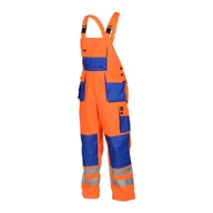 Odzież robocza - PROCERA SPODNIE OGRODNICZKI PROMAN 260 POMARAŃCZOWE HV - spodnie wykonane z tkaniny poliestrowo-bawełnianej o gramaturze 260 g/m - miniaturka - grafika 1
