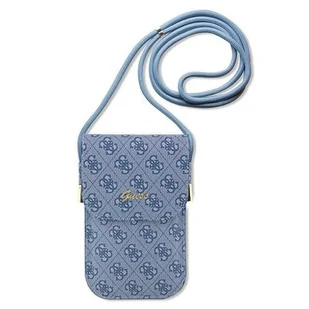 Guess Torebka GUOWBP4SNSB niebieski/blue 4G Metal Script Logo - Plecaki - miniaturka - grafika 1