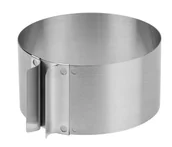 Formy do ciast - Obręcz do tortu regulowana rant  wysoki Practico 16-30 cm - miniaturka - grafika 1