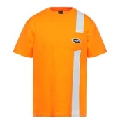 Koszulki męskie - Koszulka męska Huff Safety S/s pocket t-shirt pomarańczowy-M - miniaturka - grafika 1