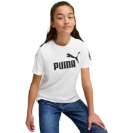 Odzież sportowa dziecięca - Koszulka Puma Ess No. 1 Logo Tee G, Dzieci - miniaturka - grafika 1
