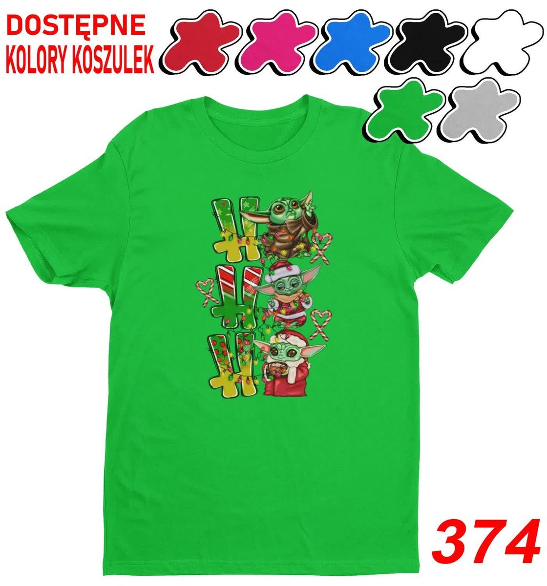 Dziecięca Koszulka T-Shirt Z Nadrukiem Wybór Święta Prezent -M 134-140