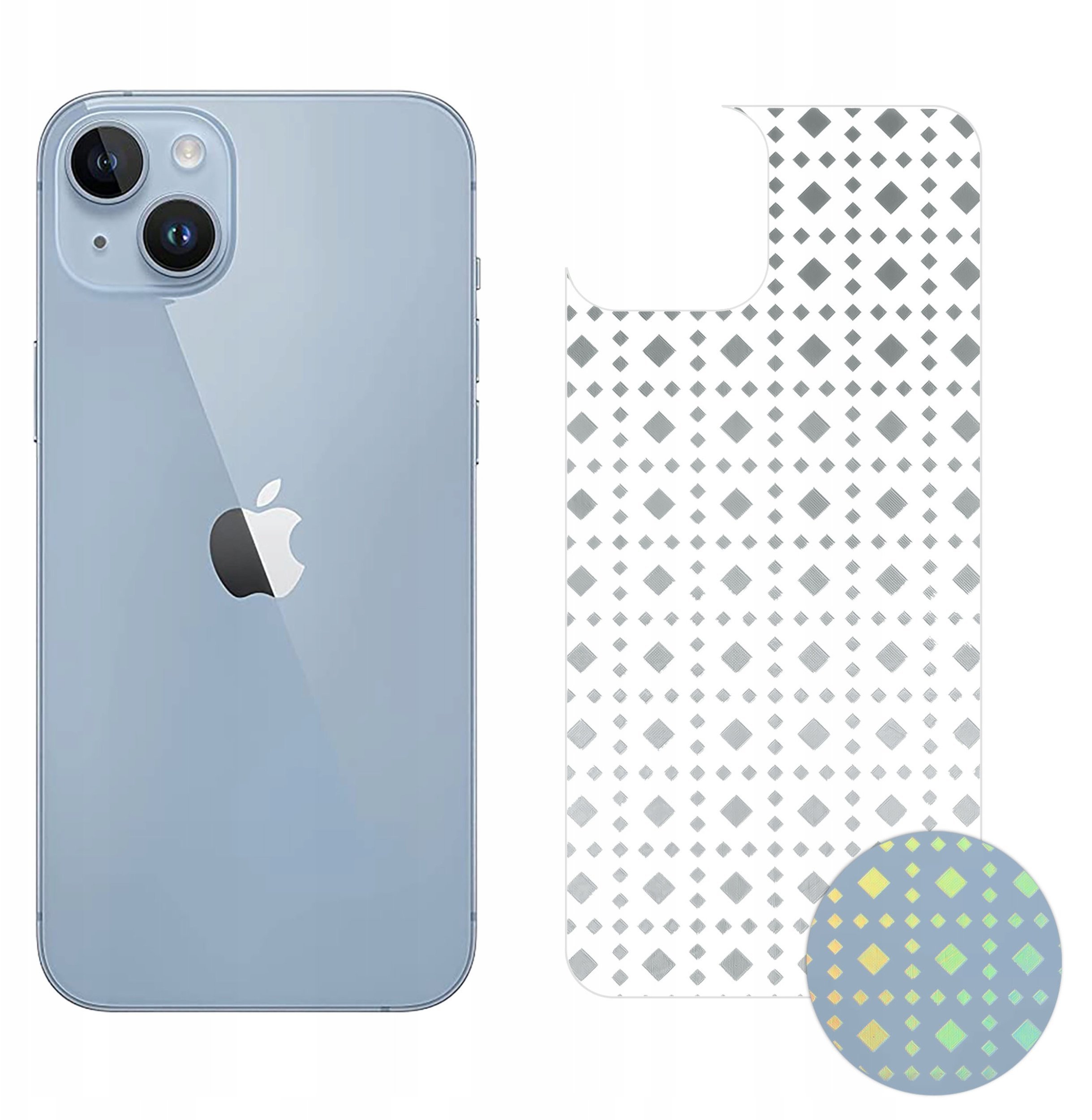 FOLIA HYDROŻELOWA OCHRONNA NA TYŁ TELEFONU WZÓR do iPhone 14 Plus
