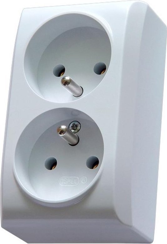 Ospel Ospel Bis - Gniazdo podwójne GN-2BZ/00