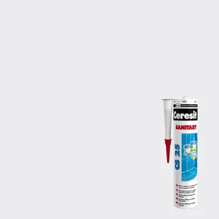 Ceresit Silikon sanitarny srebrno - szary CS25 280 ml - Silikony - miniaturka - grafika 1
