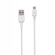 Kable USB - Kabel USB Micro USB biały VIDVIE DC09 1m HQ Przewód do ładowania Telefonu Mikro USB - miniaturka - grafika 1