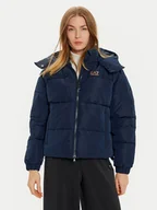 Kurtki damskie - EA7 Emporio Armani Kurtka zimowa 6DTB09 TN8AZ 0562 Granatowy Regular Fit - miniaturka - grafika 1