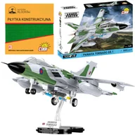Klocki - Cobi 5852 Samolot Panavia Tornado GR.1 Armed Forces 520 El. + PŁYTKA - miniaturka - grafika 1