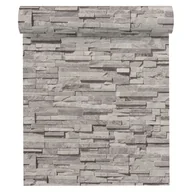 Tapety - Tapeta Metropolitan Stories imitacja kamienia szara winylowa na flizelinie - miniaturka - grafika 1