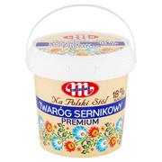 Sery - Mlekovita Na Polski Stół Twaróg sernikowy premium 18% tłuszczu 1 kg - miniaturka - grafika 1