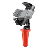 Uchwyty samochodowe do telefonów - Uchwyt na telefon HAMA 4654 Czarny - miniaturka - grafika 1