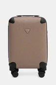 Walizki - Guess walizka WILDER SMALL kolor beżowy TWDP74 52983 - miniaturka - grafika 1