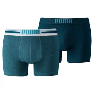 Bielizna męska Puma PLACED LOGO BOXER wielokolorowa 90651905 - M - Majtki męskie - miniaturka - grafika 1