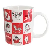 Ozdoby bożonarodzeniowe - Kubek prosty NBC 330 ml kalendarz adwentowy COLOR BOX - miniaturka - grafika 1