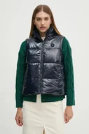 Kamizelki damskie - Tommy Hilfiger bezrękawnik damski kolor granatowy zimowy WW0WW43222 - miniaturka - grafika 1