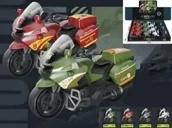 Samochody i pojazdy dla dzieci - Motocykl 12cm mix - Madej - miniaturka - grafika 1