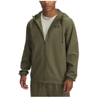 Kurtki męskie - Kurtka męska Under Armour Rival Wvn Windbreaker Rozmiar: M / Kolor: ciemnozielony - miniaturka - grafika 1