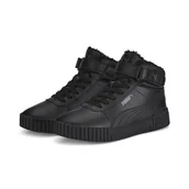 Buty trekkingowe damskie - Damskie sneakersy Carina 2.0 Mid Winter PUMA Black Dark Shadow Gray - miniaturka - grafika 1