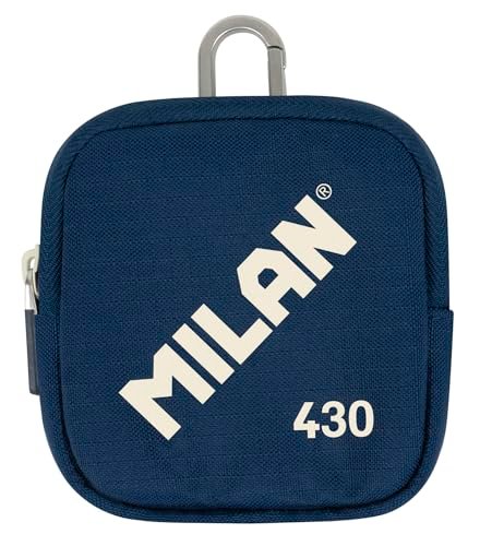 MILAN® Portfel MILAN 430 od 1918 roku, niebieski