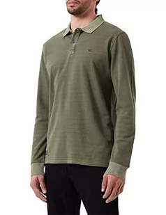 Camel Active Męska Koszulka Polo, Brązowy Olive Brown, S - Koszulki męskie - miniaturka - grafika 1