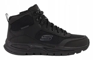Buty męskie Skechers Escape Plan 2.0 51705-BBK wysokie czarne 45,5 - Buty sportowe męskie - miniaturka - grafika 1