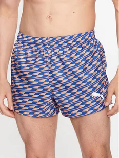 Puma Szorty kąpielowe Formstrip 938058 Niebieski Regular Fit - Kąpielówki męskie - miniaturka - grafika 1