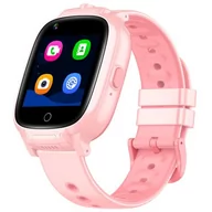 Smartwatch - Garett Kids Twin 4G Różowy - miniaturka - grafika 1