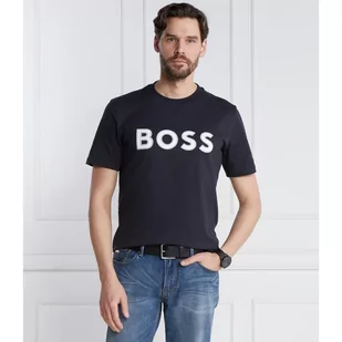 BOSS GREEN T-shirt Tee 1 | Regular Fit - Koszulki męskie - miniaturka - grafika 1
