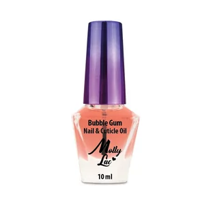 Molly Lac oliwka skórek paznokci Bubble Gum 10ml - Olejki i oliwki do paznokci - miniaturka - grafika 1