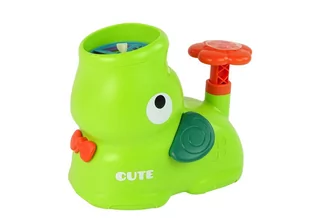 Gra Zręcznościowa Złap Frisbee Słoń Katapulta Zielony - Zabawki zręcznościowe - miniaturka - grafika 3