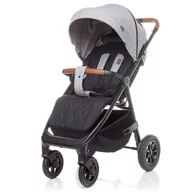 Wózki dziecięce - 4Baby Stinger Air Light Grey - miniaturka - grafika 1