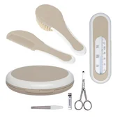 Szczotki do włosów dla dzieci - Bebe-Jou Zestaw Prezentowy Do Pielęgnacji Taupe - miniaturka - grafika 1