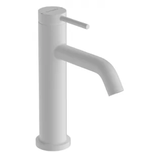 HANSGROHE 73310700 Tecturis S Jednouchwytowa bateria umywalkowa 110 z kompletem odpływowym Biały Matowy - Baterie umywalkowe - miniaturka - grafika 1