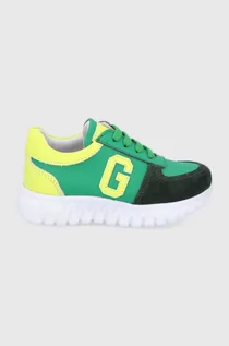 Buty dla chłopców - Guess buty kolor zielony - grafika 1