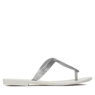 Klapki i japonki damskie - Japonki Melissa Melissa Harmonic Lana Ad 33987 White/Silver AS877 - miniaturka - grafika 1