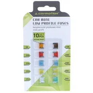Akcesoria motoryzacyjne - Bezpieczniki płytkowe MINI niski profil 10 szt., 5A-30A - miniaturka - grafika 1
