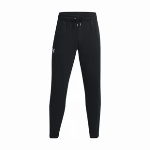 Męskie spodnie dresowe Under Armour Essential Fleece Jogger Rozmiar: M / Kolor: czarny - Spodnie sportowe męskie - miniaturka - grafika 1